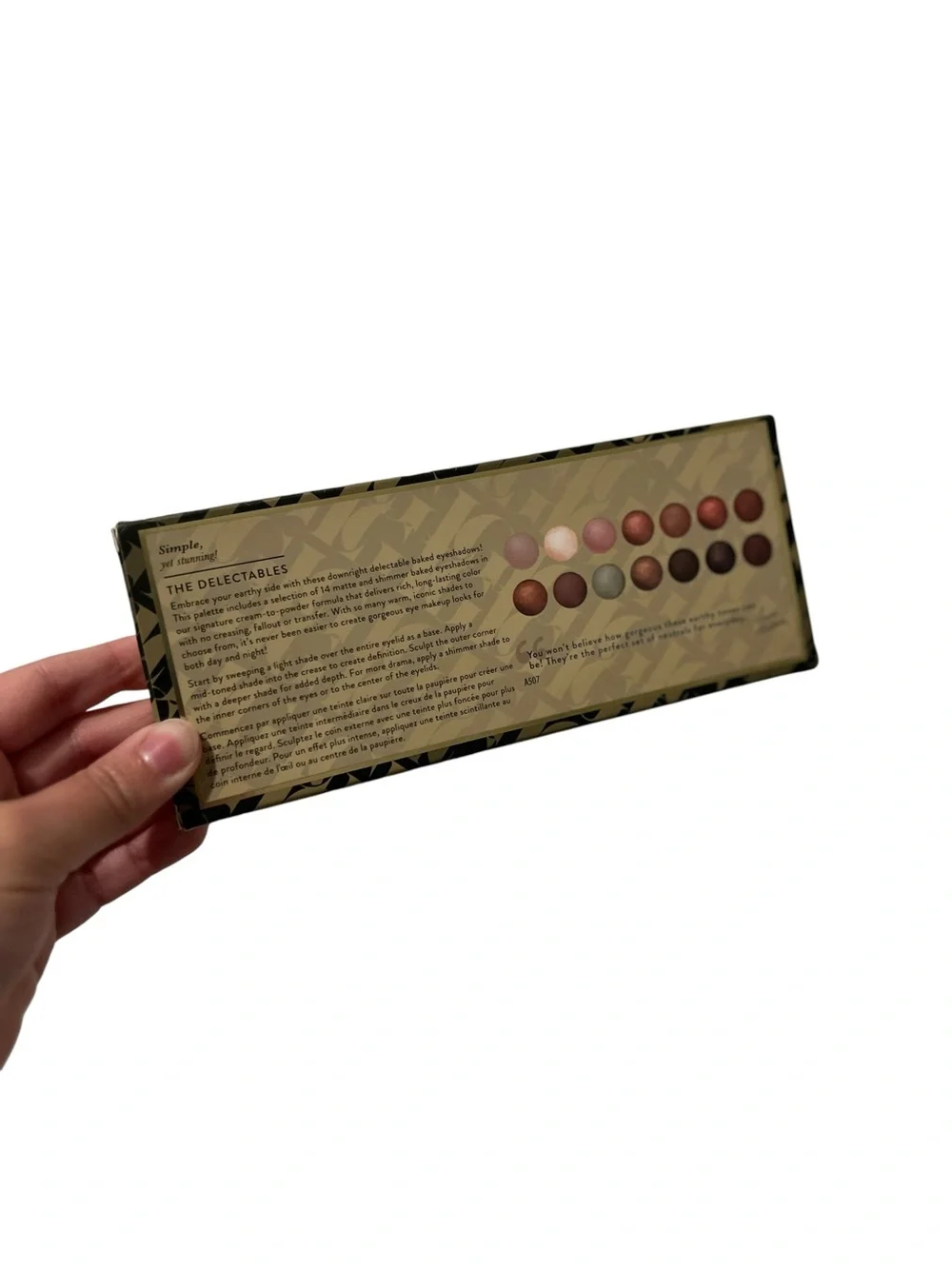 Laura Geller The Delectables Baked Eyeshadow Palette Earthy Essentials NIB